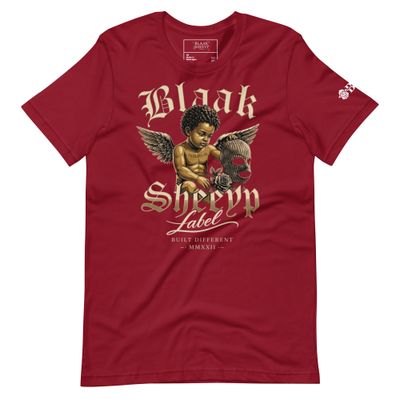 AXION Premium T-Shirt | BLAAK SHEEYP LABEL (CARDINAL)