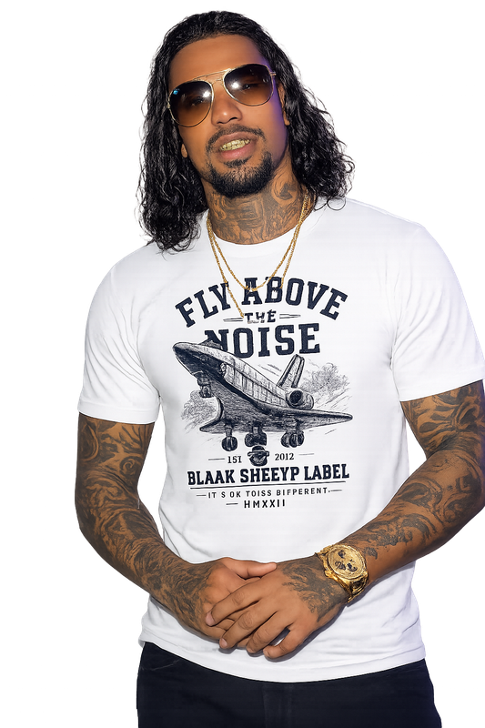 DORPER Premium T-Shirt | BLAAK SHEEYP LABEL (White)