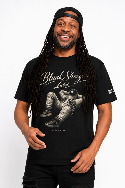 NAVAJO-CHURRO Premium T-Shirt | BLAAK SHEEYP LABEL (BLACK)