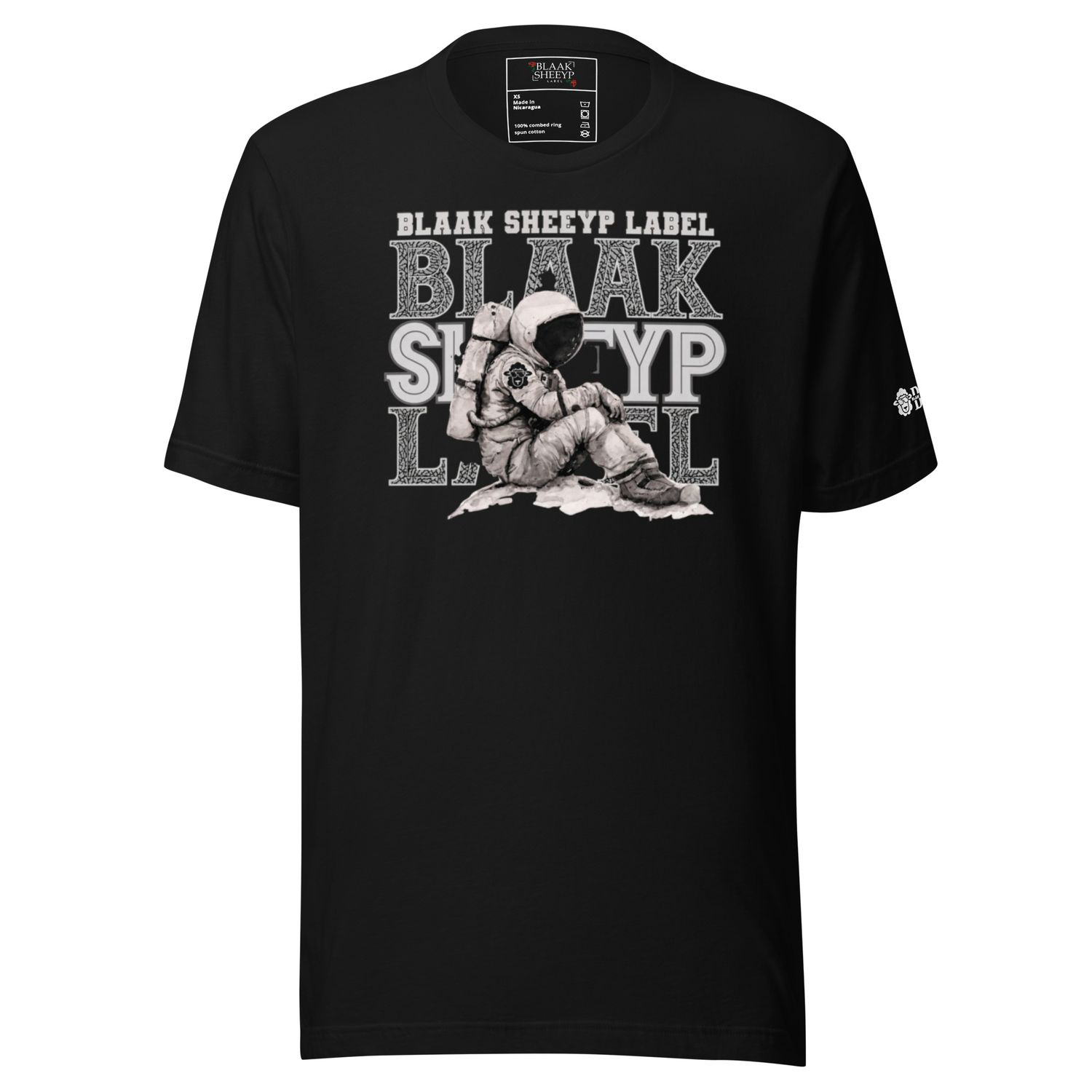TARGHEE Premium T-Shirt | BLAAK SHEEYP LABEL  (BLACK)