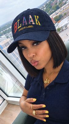 BORERAY Baseball Cap | BLAAK SHEEYP LABEL (NAVY)