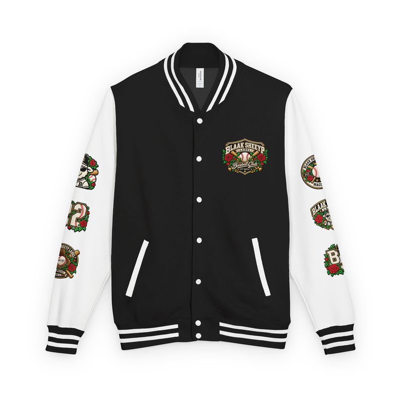 HAMPSHIRE Premium Heavyweight Letterman Jacket | BLAAK SHEEYP LABEL