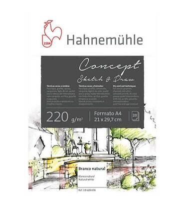 Block Hahnemühle Concept Sketch &amp; Draw, tamaño A4