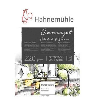 Block Hahnemühle Concept Sketch &amp; Draw, tamaño A3