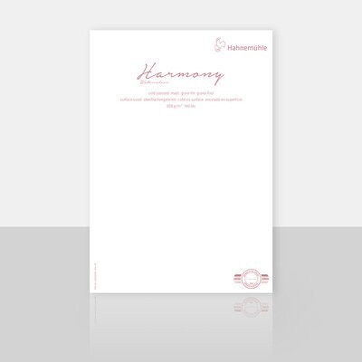 Block Hahnemuhle Harmony 300, grano fino, A4