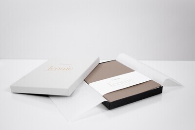Cuaderno Hahnemühle Iconic A5 Gris Taupe