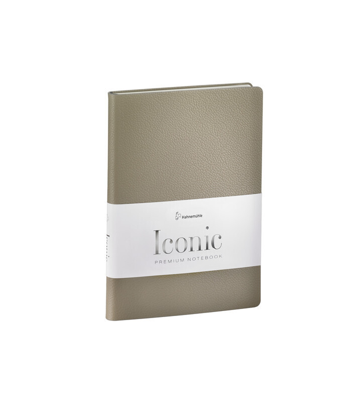 Cuaderno Hahnemühle Iconic A5 Gris Taupe
