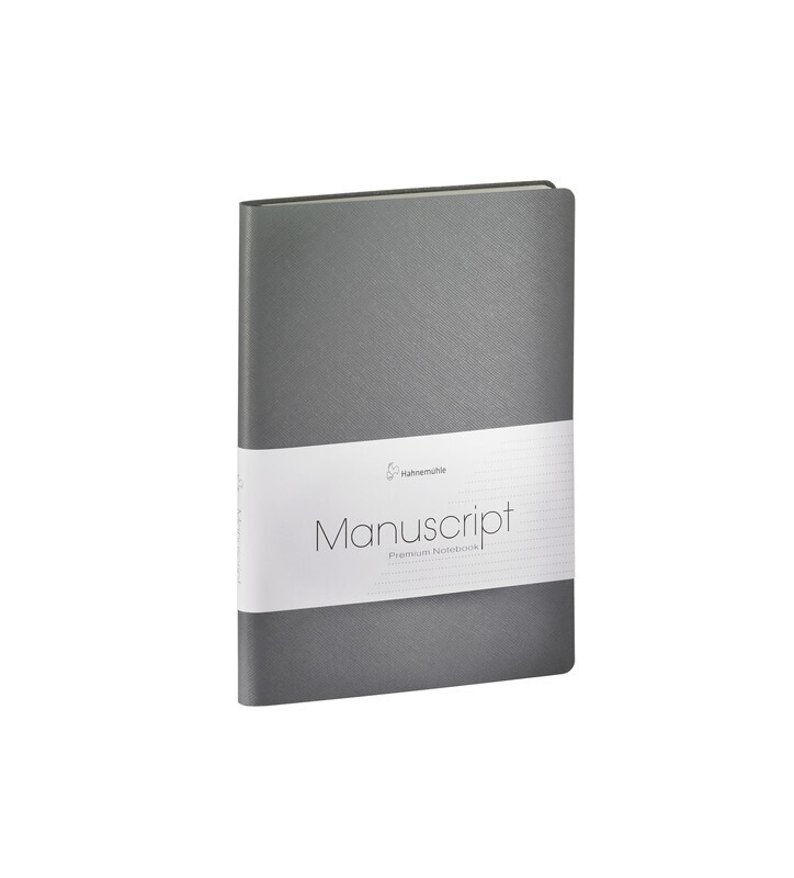 Cuaderno Hahnemühle Manuscript Cuero Gris A5