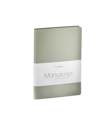 Cuaderno Hahnemühle Manuscript Cuero Sage A5