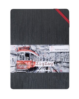 Cuaderno Hahnemühle The Zigzag Book A5 300g 18 Páginas