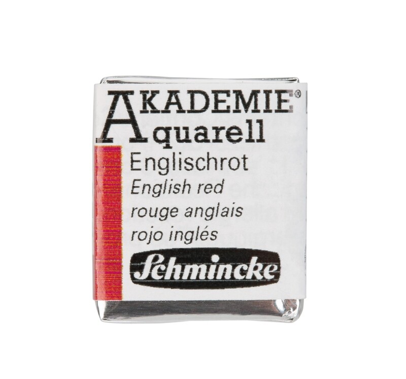 Acuarela Schmincke Akademie 666 English Red