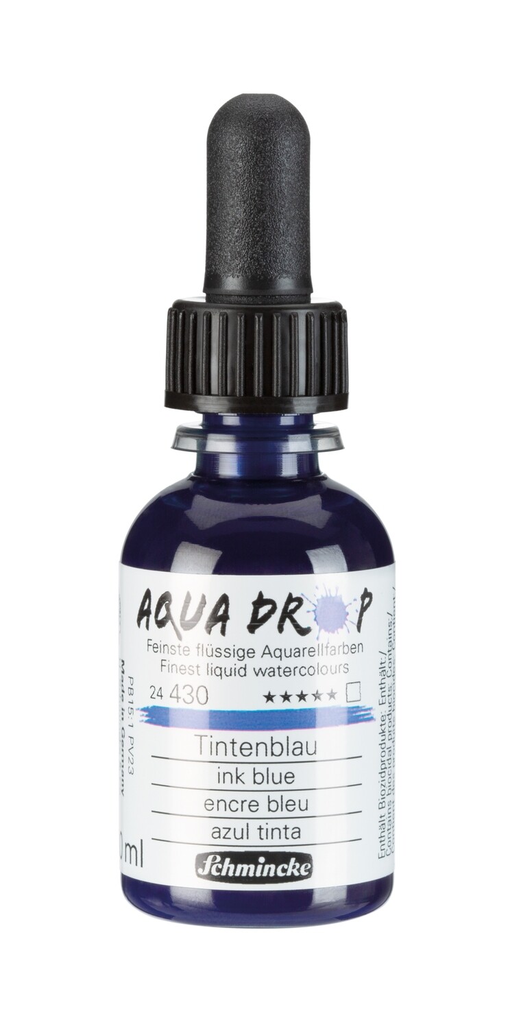Acuarela Schmincke Aqua Drop 430 Ink Blue