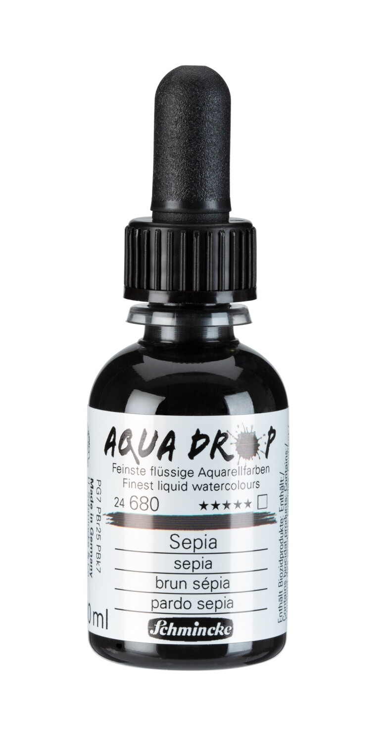 Acuarela Schmincke Aqua Drop 680 Sepia