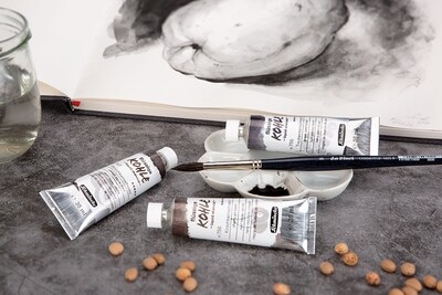 Pigmento Schmincke Liquid Charcoal 5ml, 3 tonos