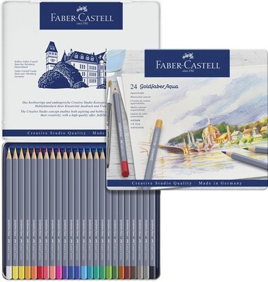 Lapiz Faber Castell Goldfaber Aqua 24 colores