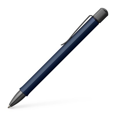 Boligrafo Faber Castell Hexo Aluminio Azul
