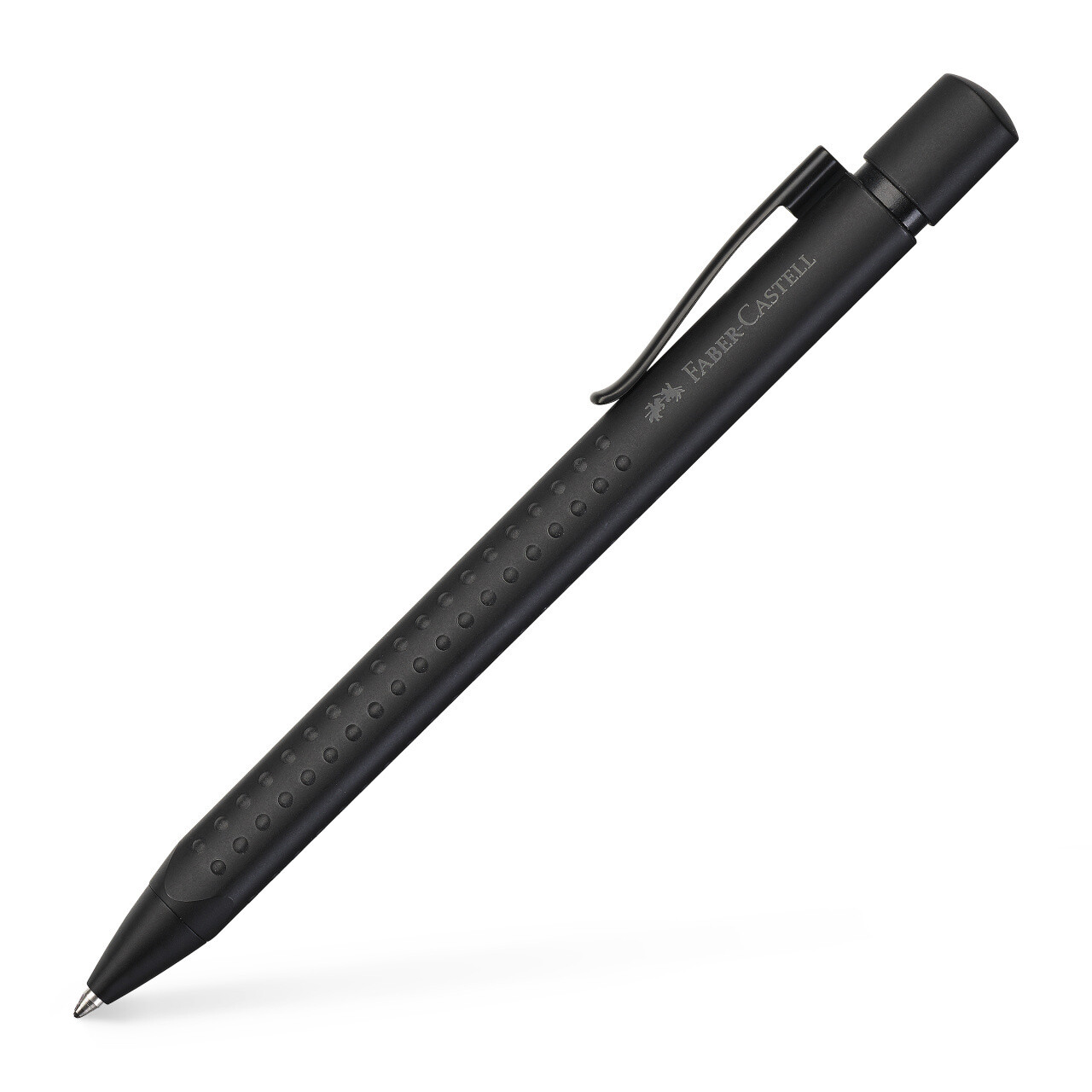Boligrafo Faber-Castell Grip 2011 Frost Clip Negro