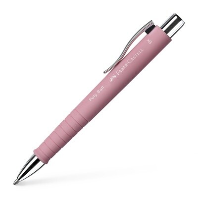 Boligrafo Faber-Castell Poly Ball XB Rosé