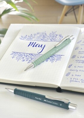 Boligrafo Faber-Castell Poly Ball XB Menta