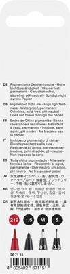 Marcador Faber-Castell Pitt Artist Pen Lettering 4 Piezas