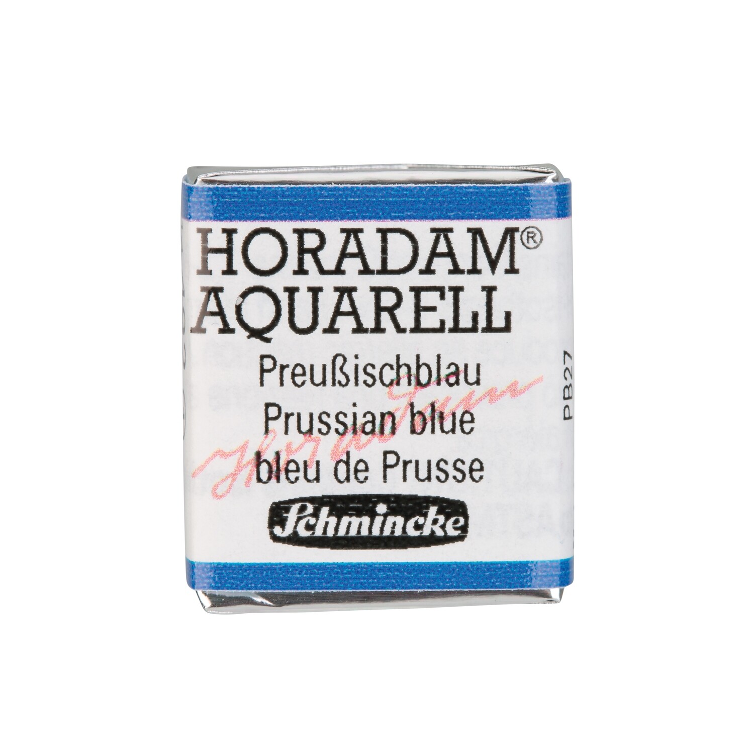 Acuarela Schmincke Horadam 492 Prussian Blue