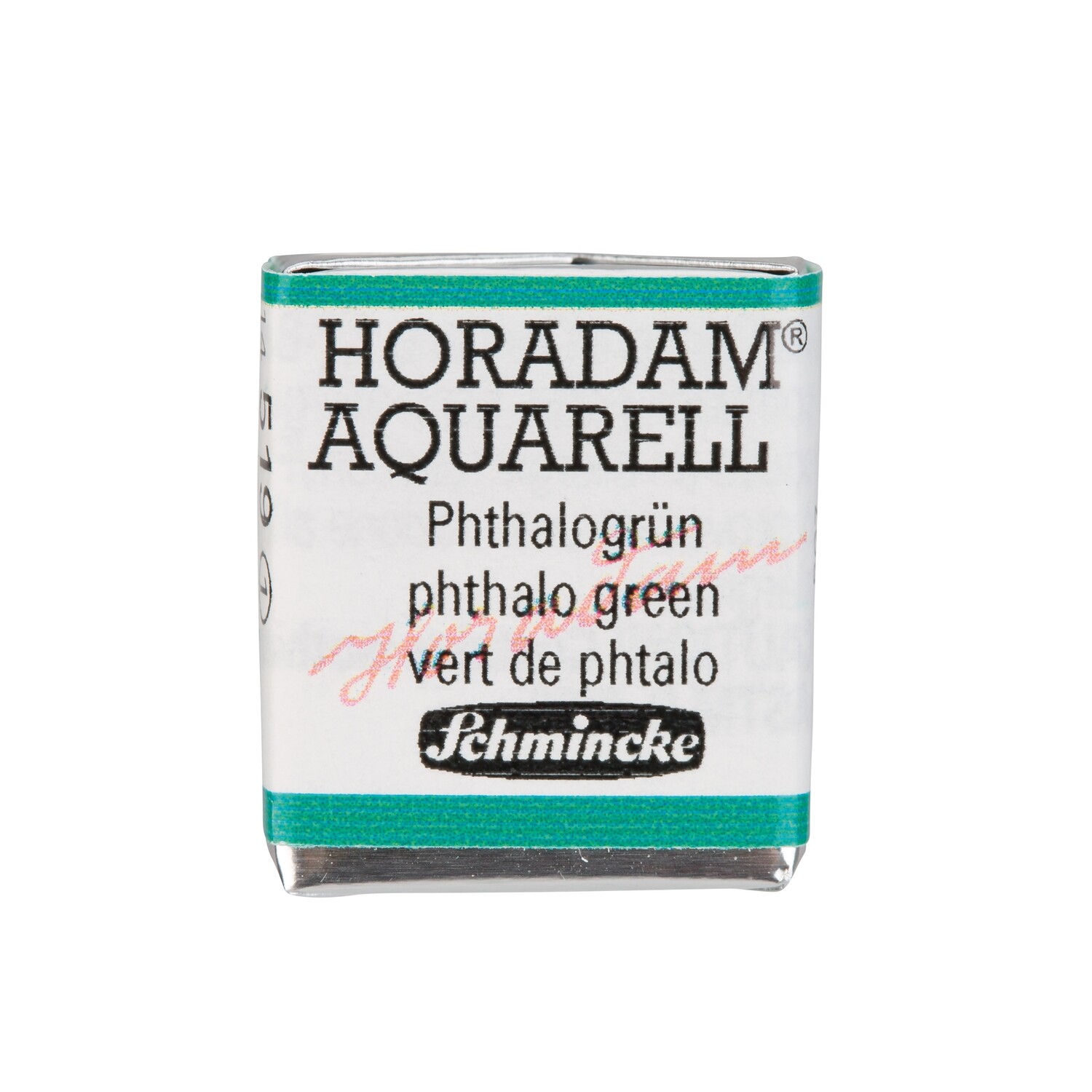Acuarela Schmincke Horadam 519 Phthalo Green
