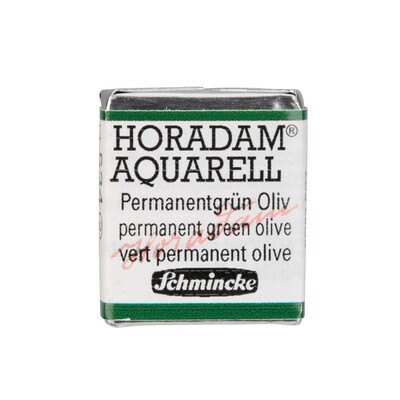 Acuarela Schmincke Horadam 534 Permanent Green Olive
