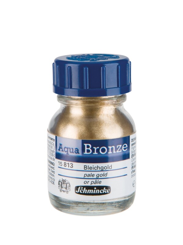 Aqua Bronze Schmincke 20ml Pale Gold