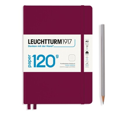 Cuaderno Leuchtturm1917 Edition 120G A5, Port Red, Puntos