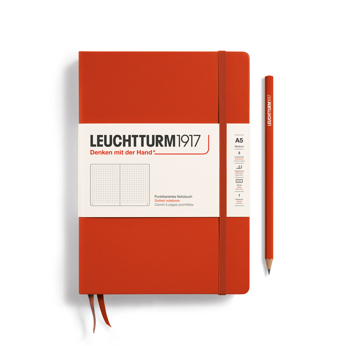 Leuchtturm1917 Dotted Journal Notebook Medium A5 Rising Sun 363387