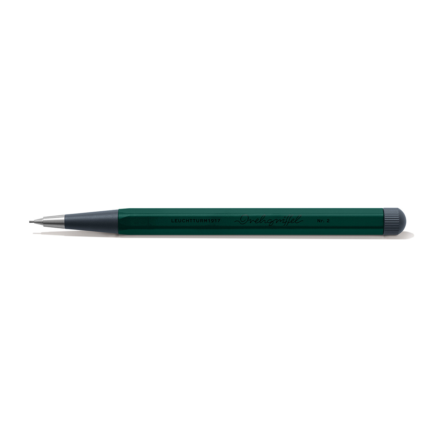 Portaminas Leuchtturm1917 Drehgriffel Nr. 2 0.7mm Forest Green