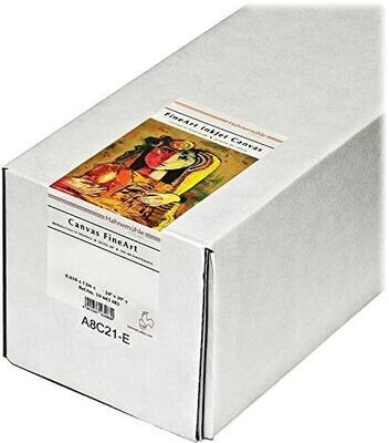 Bobina Papel Fotográfico Hahnemuhle Inkjet Photo Canvas Leonardo 390g 44Pulgadas x 12 Metros