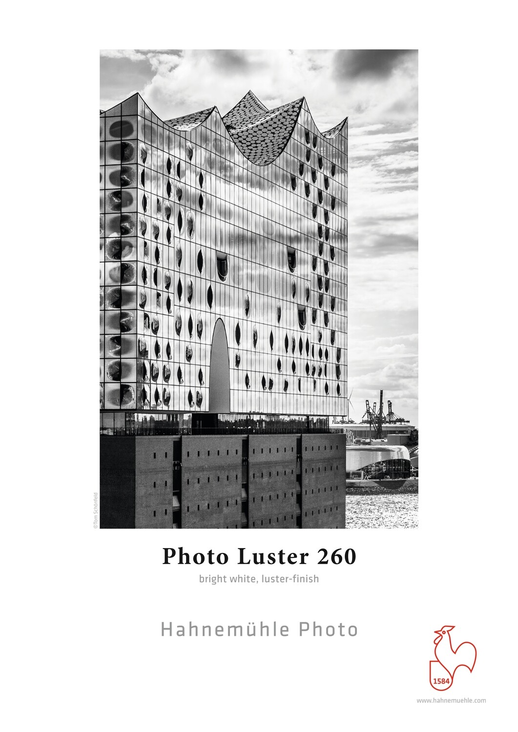 Papel fotográfico Hahnemuhle Inkjet Photo Luster 260g 44 Pulgadas x 30 Metros