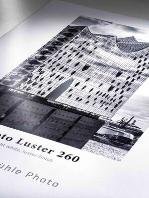 Papel fotográfico Hahnemuhle Inkjet Photo Luster 260g 24 Pulgadas x 30 Metros