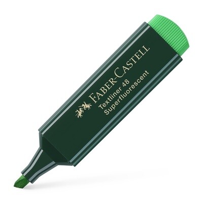 Marcador Faber Castell Textliner 1548 Verde