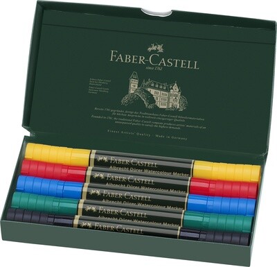 Marcador Faber Castell Albrecht Durer Watercolour Marker 5 Colores