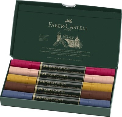 Marcador Faber Castell Albrecht Durer Watercolour 5 Tonos Portrait
