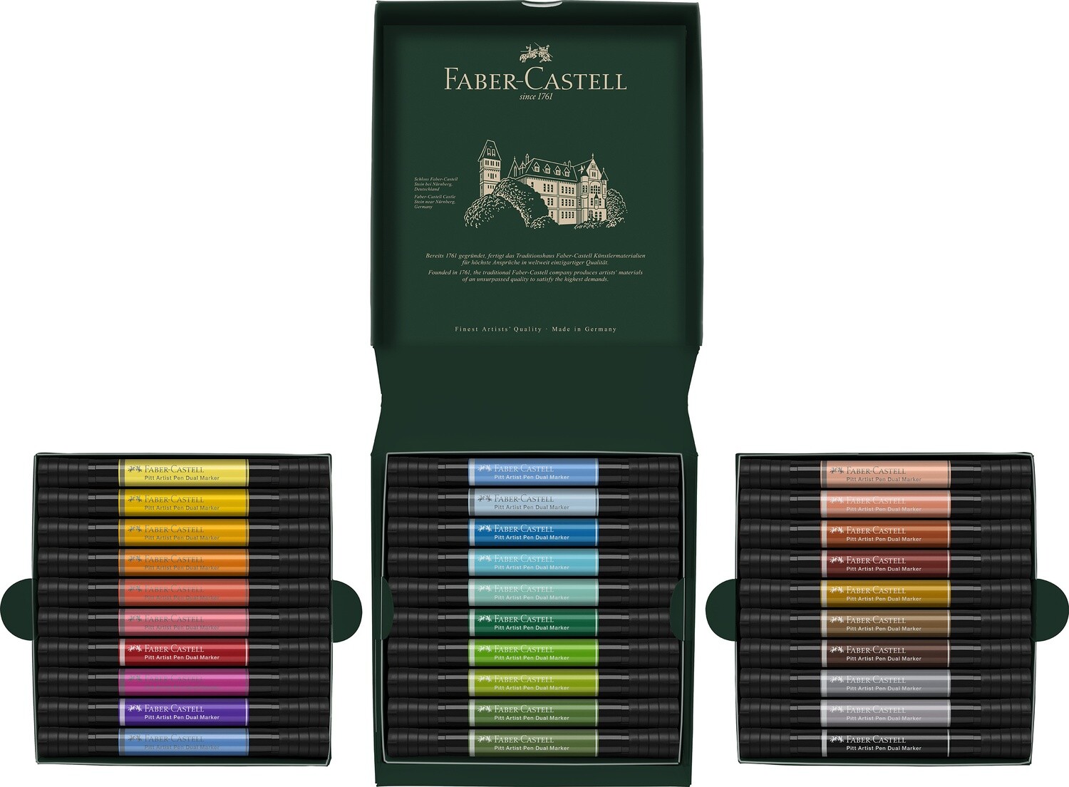 Marcador Faber Castell Pitt Artist Pen Dual 30 colores