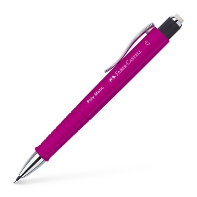 Portaminas Faber Castell Poly Matic Rosa