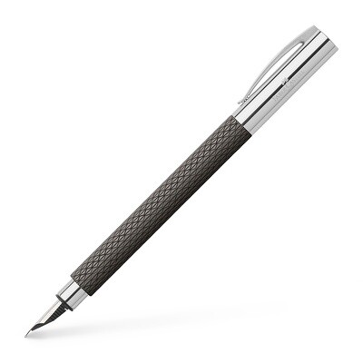 Pluma Fuente Faber Castell Ambition OpArt Black Sand, punto M