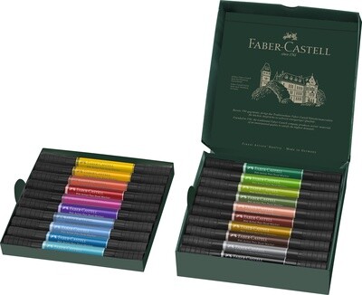 Marcador Faber Castell Pitt Artist Pen Dual 20 colores