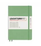 Cuaderno Leuchtturm1917 Medium A5, Color Sage, Hoja Con Rayas