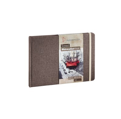 Cuaderno Hahnemühle Toned Watercolour Beige Book A6, 200 Gramos