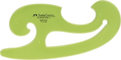 Reglas Faber-Castell Set 3 Piezas Curvas Francesas S972