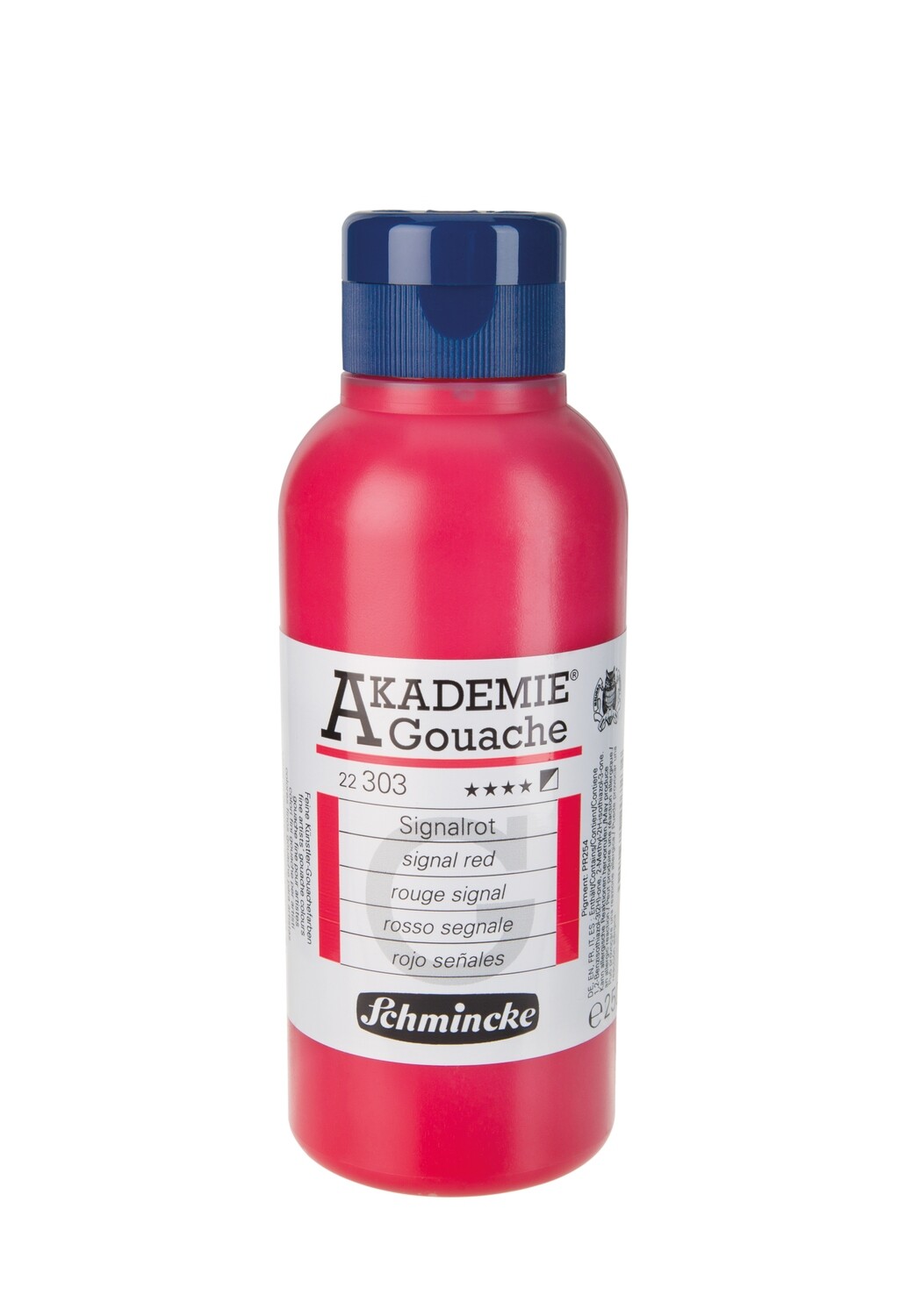 Pintura Gouache Schmincke Akademie 250ml Signal Red