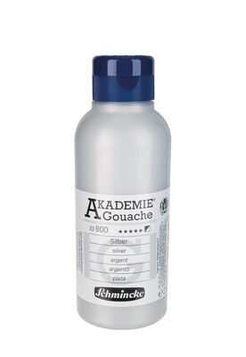 Pintura Gouache Schmincke Akademie 250ml Silver