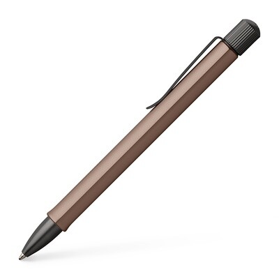 Boligrafo Faber Castell Hexo Aluminio Bronce
