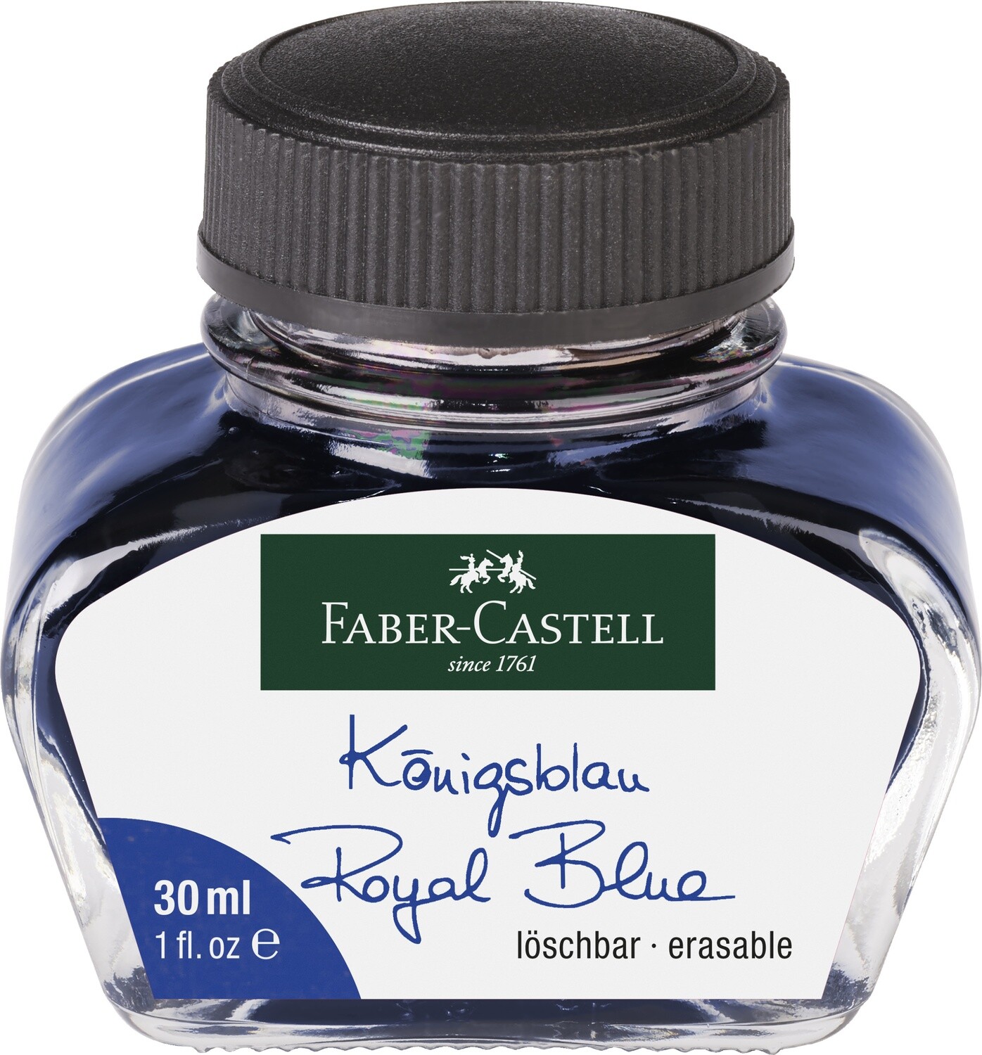 Tinta Faber-Castell 30ml, color Azul Real
