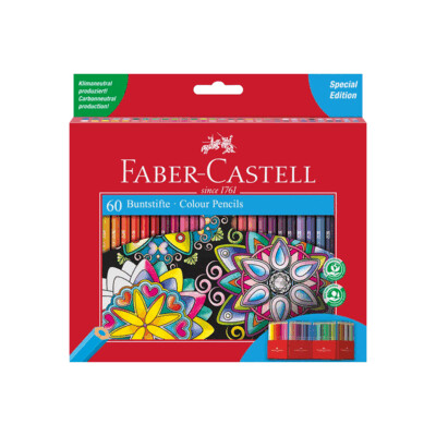 Lapiz Faber Castell Hexagonal 60 Colores Limited Edition