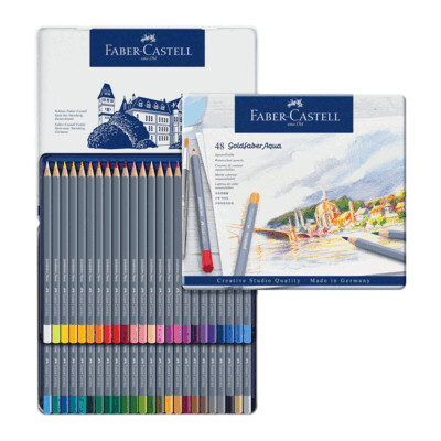 Lapiz Faber Castell Goldfaber Aqua 48 colores